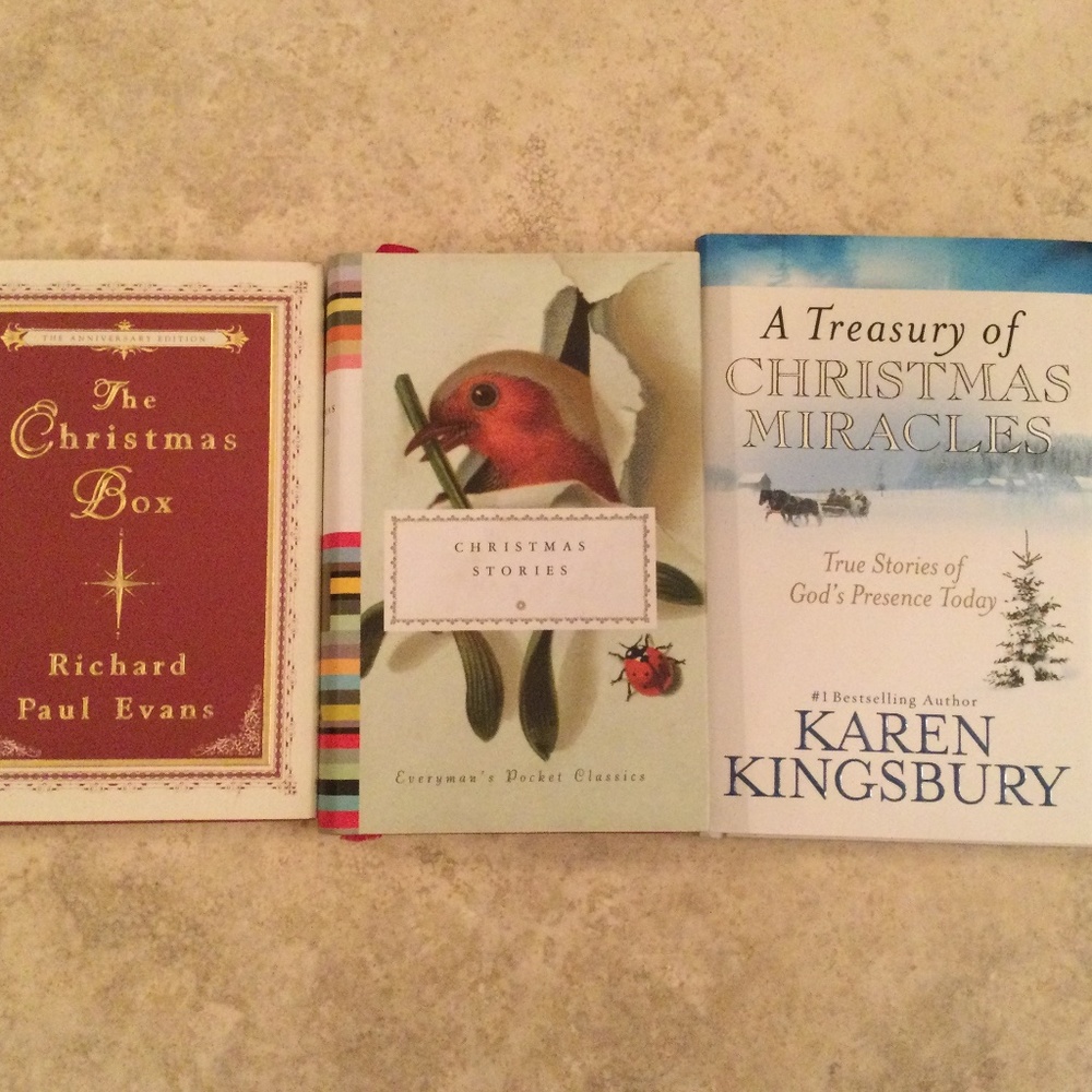 Set of 3 Hardcover Christmas Books of Classics